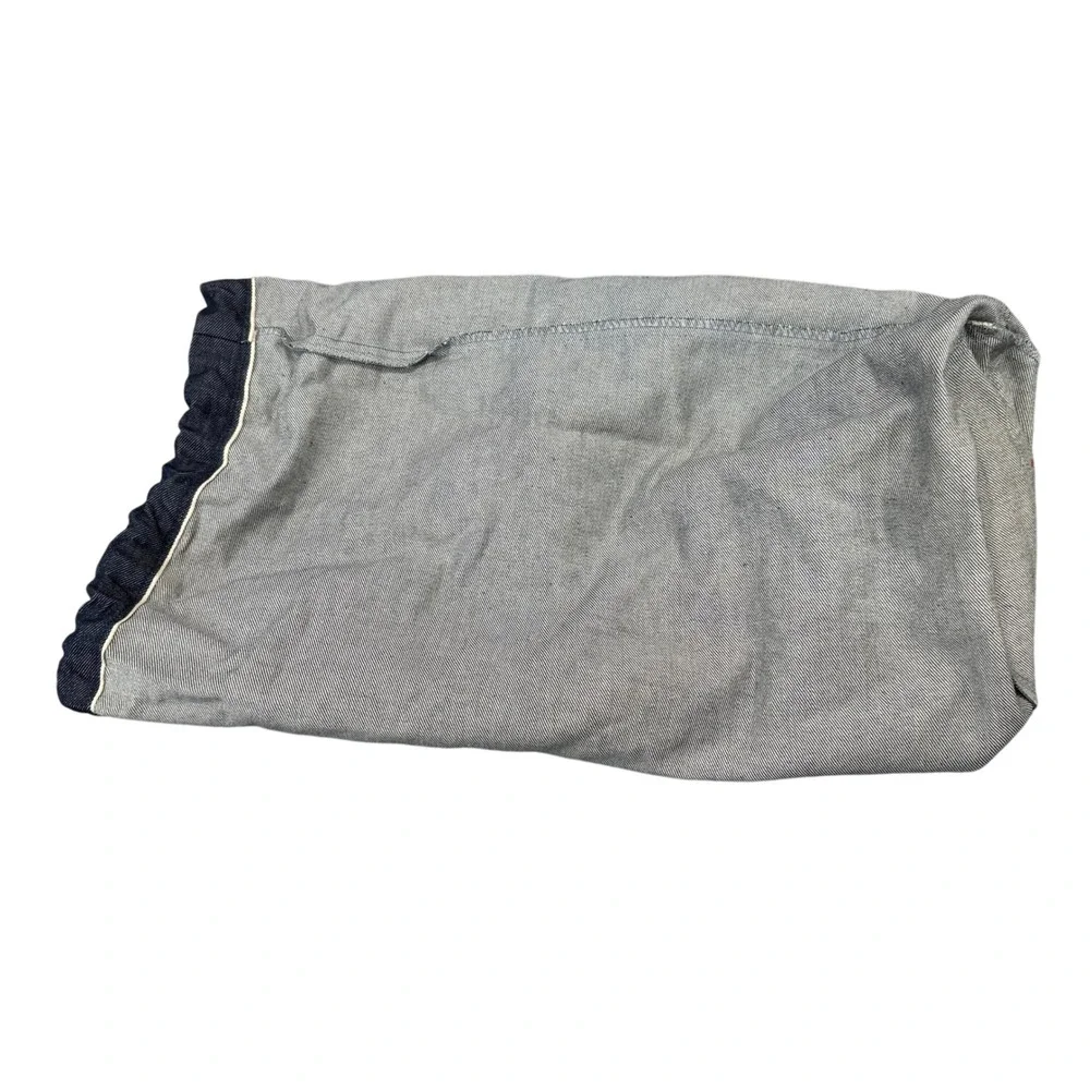 Candiani Denim Storage Bag Unisex OS Blue Italian Premium Ambra